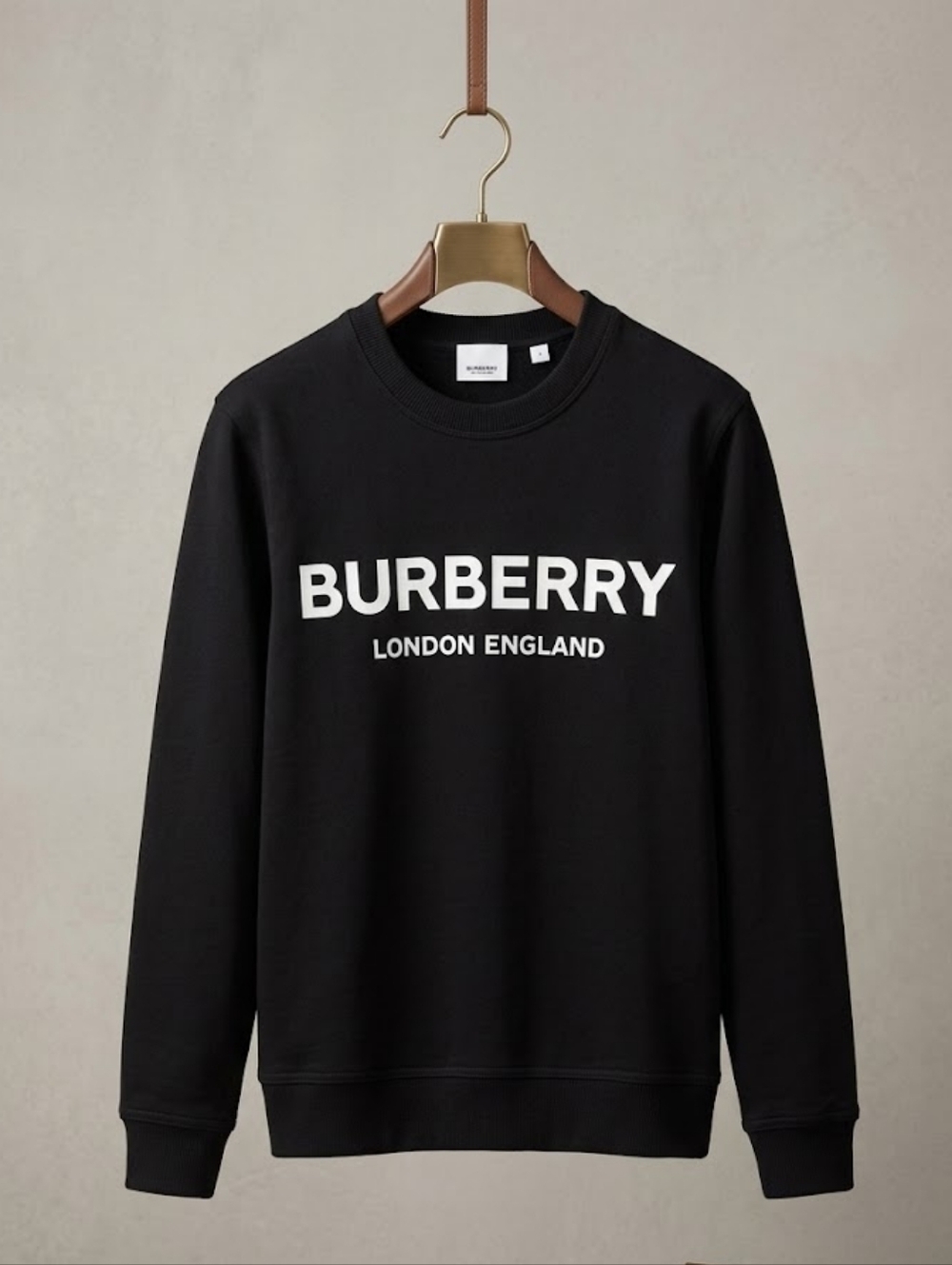 Burberry Logo print cotton Heavy sweatshirt